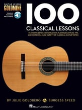 100 Classical Lessons Guitar and Fretted sheet music cover